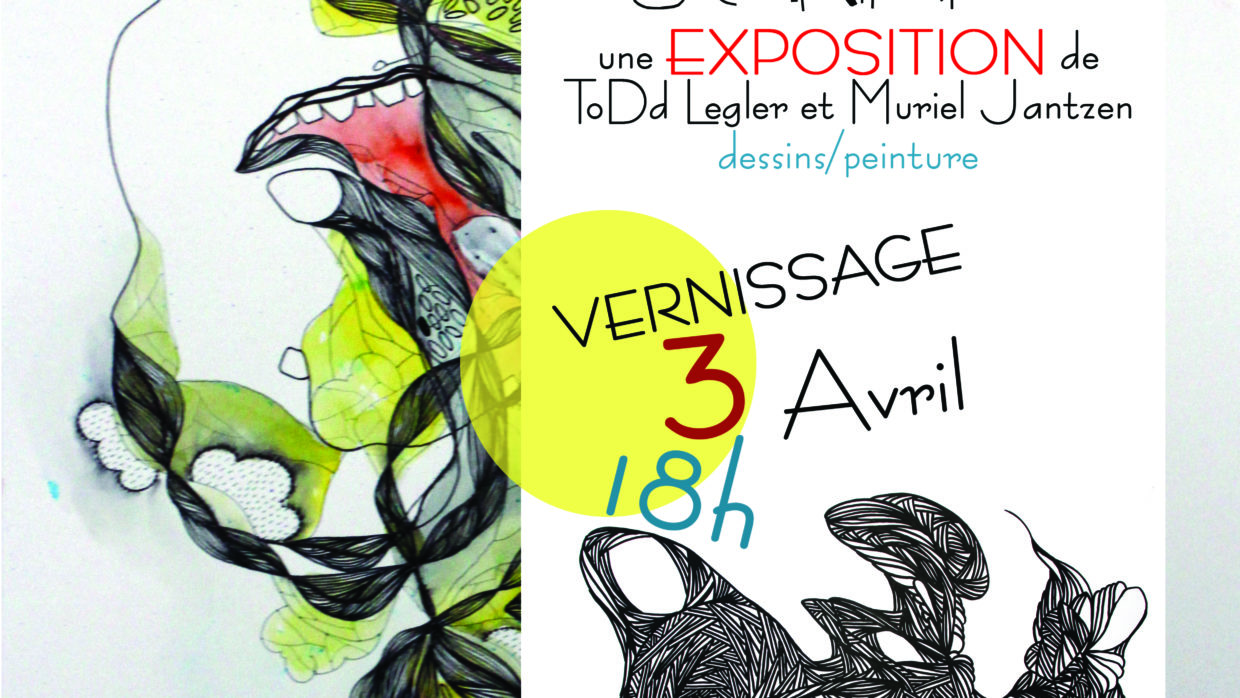 « SCRAB » Expo Dessin/Peinture du 03 avril au 03 Mai